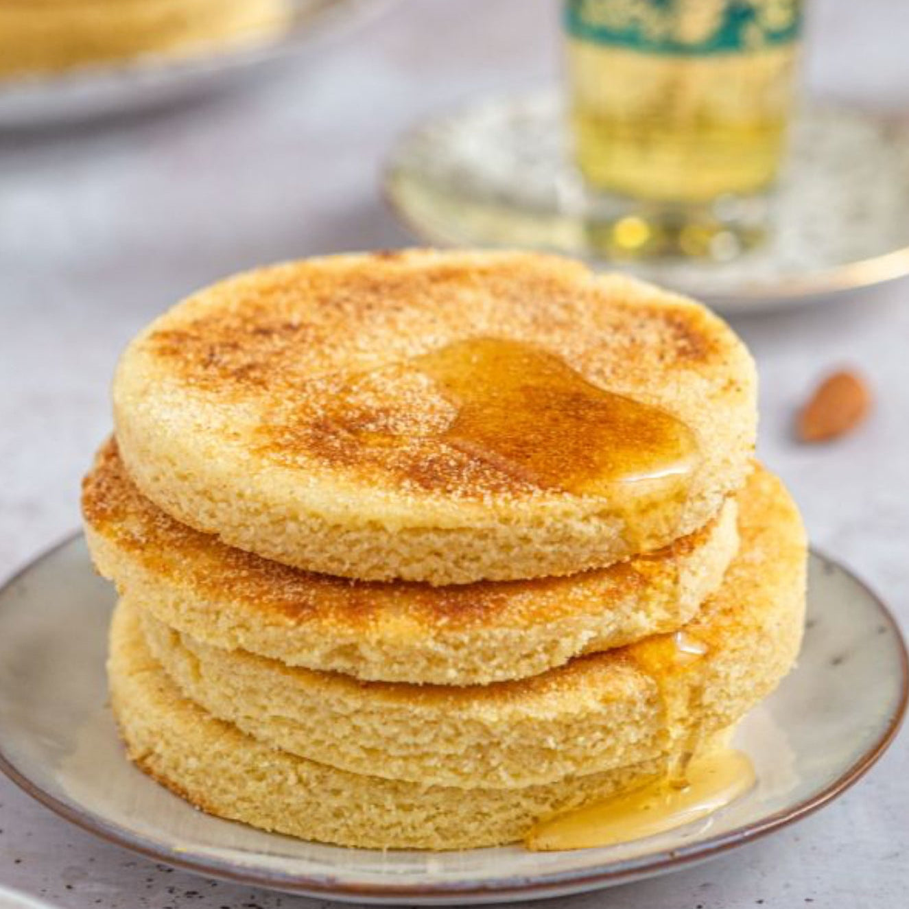 Harcha (Moroccan Semolina Flatbread)