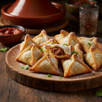 Mini Briwat - Crispy Moroccan pastry