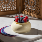 Blueberry Art - Fresh blueberry and raspberry purée coated in white chocolate